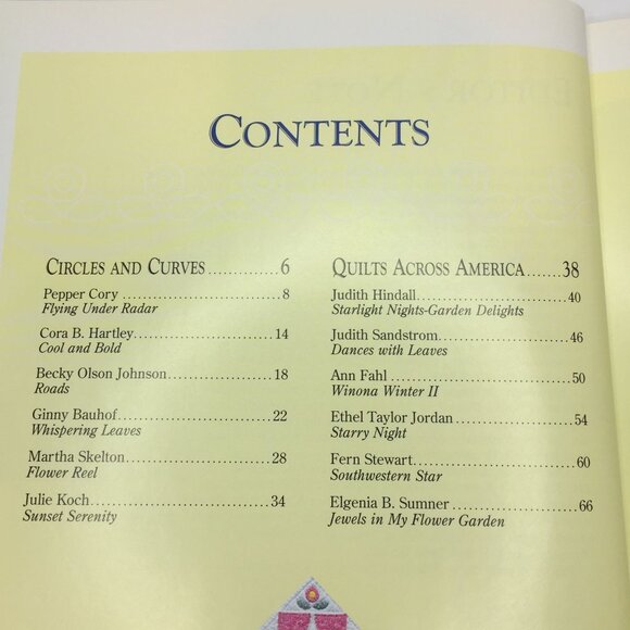 Great American Quilts 1995 Edited Carol L Newbill Patterns Instructions Hardback - Picture 4 of 12